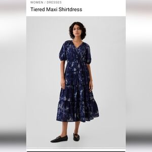 Gap Tiered Maxi Dress